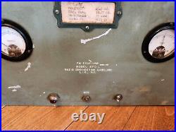 Radio Engineering Labs Inc Tube Receiver Model 670L For Parts