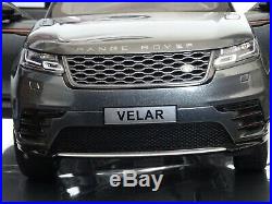 Range Rover 118 Model Velar LCD Die Cast Grey Opening Parts First Edition