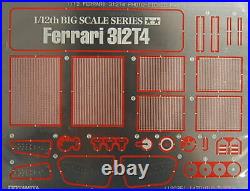 Rare Big Size Kit Tamiya 1/12 Ferrari 312T4 with Etching Parts from Japan 3380