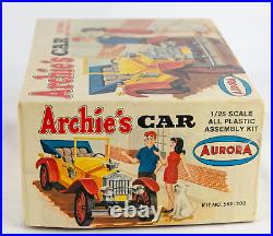 Rare Vintage 1969 Aurora 125 Scale Archie's Car Model Kit (For Parts) 582-200