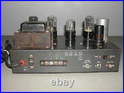 Rare Vintage Grommes Model LJ2 Hi Fidelity Tube Amplifier Amp Parts or Repair