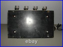 Rare Vintage Grommes Model LJ2 Hi Fidelity Tube Amplifier Amp Parts or Repair