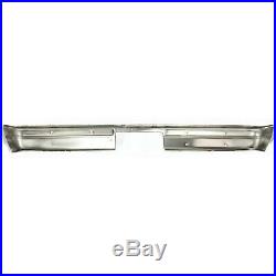 Rear Bumper for 88-91 Chevrolet C1500 81-86 C10 Chrome Steel