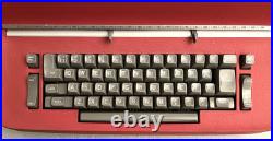Red Vintage IBM Selectric Typewriter Model 72 & Accessories FOR PARTS/ REPAIR