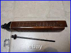 Remington Model 742 Basketweave Walnut Stock Set with Hardware