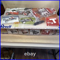 Revell Model Kit 3'n 1 The Big T, New Open Box Sealed Parts 85-2617 18 Scale
