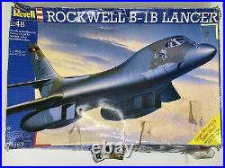 Revell Rockwell B-1B Lancer Bomber Airplane Model Kit 1/48 4560 All Parts Sealed
