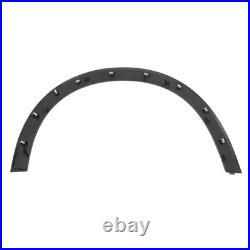 Right Passenger Side Front Fender Trim for 2023-2024 Honda HR-V Black Plastic