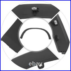 Right Passenger Side Front Fender Trim for 2023-2024 Honda HR-V Black Plastic