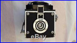 Rolleiflex Model K4F1 TLR Camera 3.5F-75mm f3.5 and extra parts & case