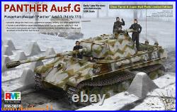 Ryefield-Model 1/35 5016 Sd. Kfz. 171 Panther Ausf. G withFull Interior/Clear Parts