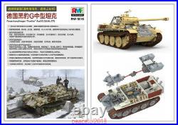 Ryefield-Model 1/35 5016 Sd. Kfz. 171 Panther Ausf. G withFull Interior/Clear Parts