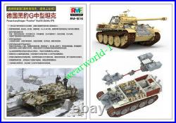 Ryefield-Model 1/35 5016 Sd. Kfz. 171 Panther Ausf. G withFull Interior/Clear Parts
