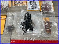 SN3 Model Train Parts Lot PBL Thielsen Trucks Wheelset Archbar Switch stands Kit