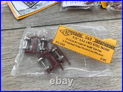 SN3 Model Train Parts Lot PBL Thielsen Trucks Wheelset Archbar Switch stands Kit