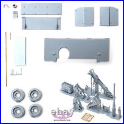 SOL 1/16 M4A3 76W UP Armoured Type & T23 Turret Conversion set for Takom kits