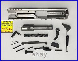Sccy Cpx-2 9mm Used Parts Lot Stainless Model Cpx 2 (9x19) Parts As Shown