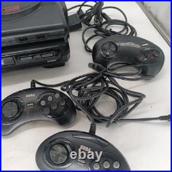 Sega CD Model 1 MK-1690 Console & Sega Genesis (Works) (CD Parts & Repair Only)