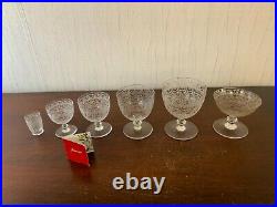 Service 36 Parts Model Rohan IN Crystal Baccarat (Price Of Set)