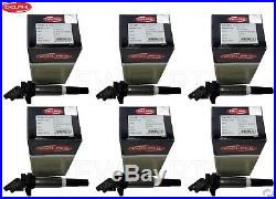 Set of 6 Direct Ignition Coils BMW for Models Equipped with Delphi Coils