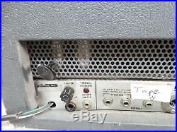Shure Vocal Master model VA 302-C Console PA Head Mic Mixer FOR PARTS OR REPAIR