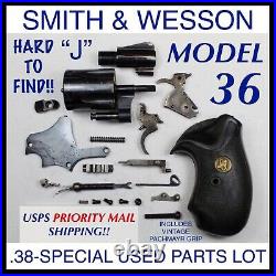 Smith & Wesson Model 36.38 Special Parts Lot J 36 Parts As Pictured (used)