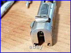 Smith & Wesson Model 39-2 9MM S&W Parts Lot Slide Trigger Hammer Barrel NICKEL