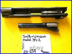 Smith & Wesson Model 39 Semi Auto 9 MM Gun Parts Lot 20-239