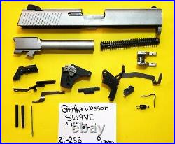 Smith Wesson Model Sw 9 Ve In 9 MM 4 Barrel Plus Gun Parts Lot Item # 21-255