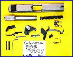 Smith Wesson Model Sw 9 Ve In 9 MM 4 Barrel Plus Gun Parts Lot Item # 21-255