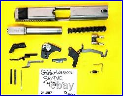 Smith Wesson Model Sw 9 Ve In 9 MM 4 Barrel Plus Gun Parts Lot Item # 21-287