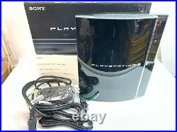 Sony PlayStation 3 Console CECHA00 60GB First Model Box PS1 2 3 For Parts JAPAN
