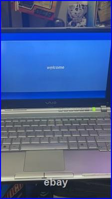 Sony Vaio Model PCG-4G1L Win-XP Working No Charger No Power Supply