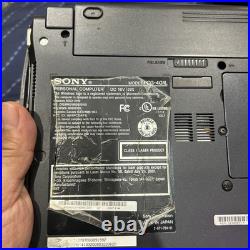 Sony Vaio Model PCG-4G1L Win-XP Working No Charger No Power Supply
