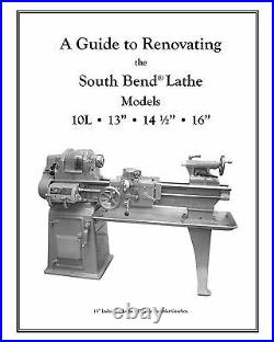 South Bend Lathe 16 Rebuild Manual and Parts Kit (All Models)