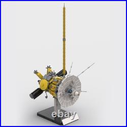 Space Cassini Huygens Probe Model with Base 2096 Parts Building Blocks Set
