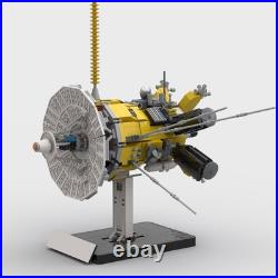 Space Cassini Huygens Probe Model with Base 2096 Parts Building Blocks Set