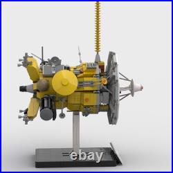 Space Cassini Huygens Probe Model with Base 2096 Parts Building Blocks Set