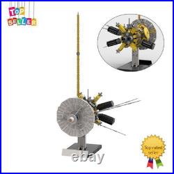 Space Cassini Huygens Probe Model with Base 2096 Parts Building Blocks Set