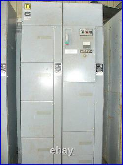 Sq D Model 6 Motor Control Center 5 Vertical Sections with extra buckets & parts