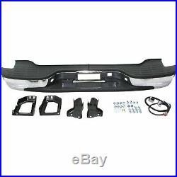 Step Bumper For 2002-2006 Chevrolet Avalanche 1500 00-06 Tahoe Chrome Steel