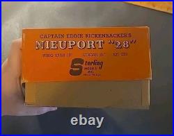 Sterling Models Nieuport 28 Captain Eddie 33 Scale Model Kit-NIB Sealed Parts