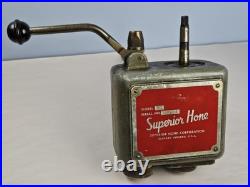 Superior Hone Division Model VH Vertical Honing Attachment Untested for Parts