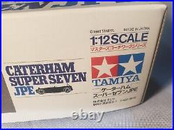 TAMIYA 1/12 CATERHAM SUPER SEVEN JPE Master's Coachwork FACTORY SEALED MINT 1998
