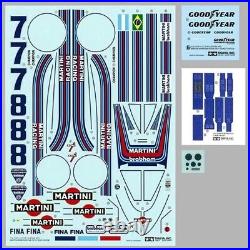 TAMIYA 1/12 Martini Brabham BT44B 1975 with photo-etched parts 12042 1/12