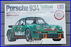 TAMIYA 1/12 PORSCHE 934 VAILLANT RACING #5 CAR MODEL With PHOTO ETCHED PARTS 12056