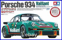 TAMIYA 1/12 PORSCHE 934 VAILLANT RACING #5 CAR MODEL With PHOTO ETCHED PARTS 12056