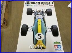 TAMIYA 1/12 TEAM LOTUS TYPE 49 1967 with Etching Parts Model Kit From Japan