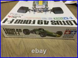 TAMIYA 1/12 TEAM LOTUS TYPE 49 1967 with Etching Parts Model Kit From Japan