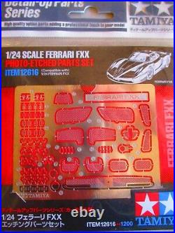 TAMIYA 24292 Ferrari FXX Model Kit with Detail Up Parts Upgrade ADDED 124